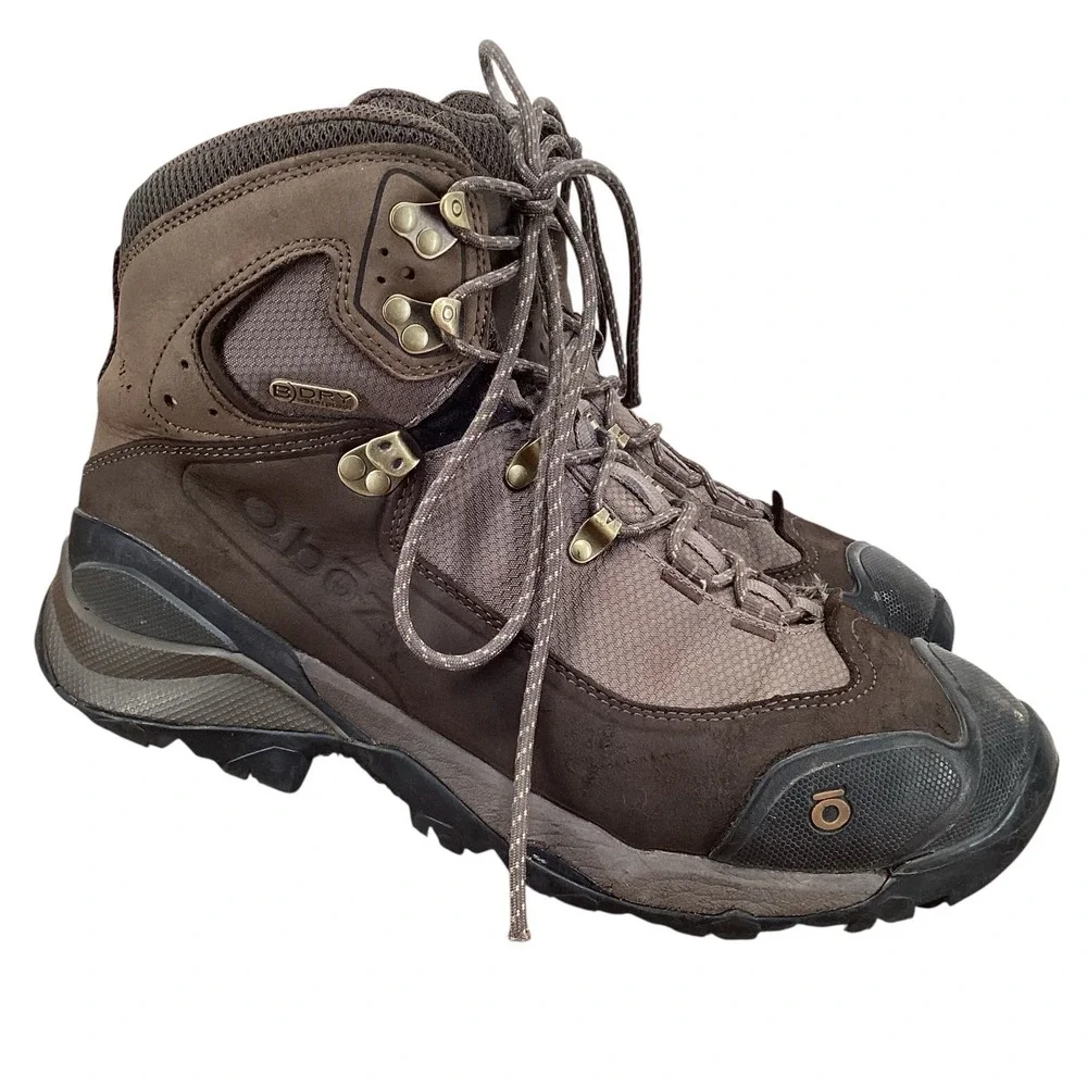 Oboz Wind River III Mens Size 12 Mid Hiking Boots B-Dry Brown Waterproof
